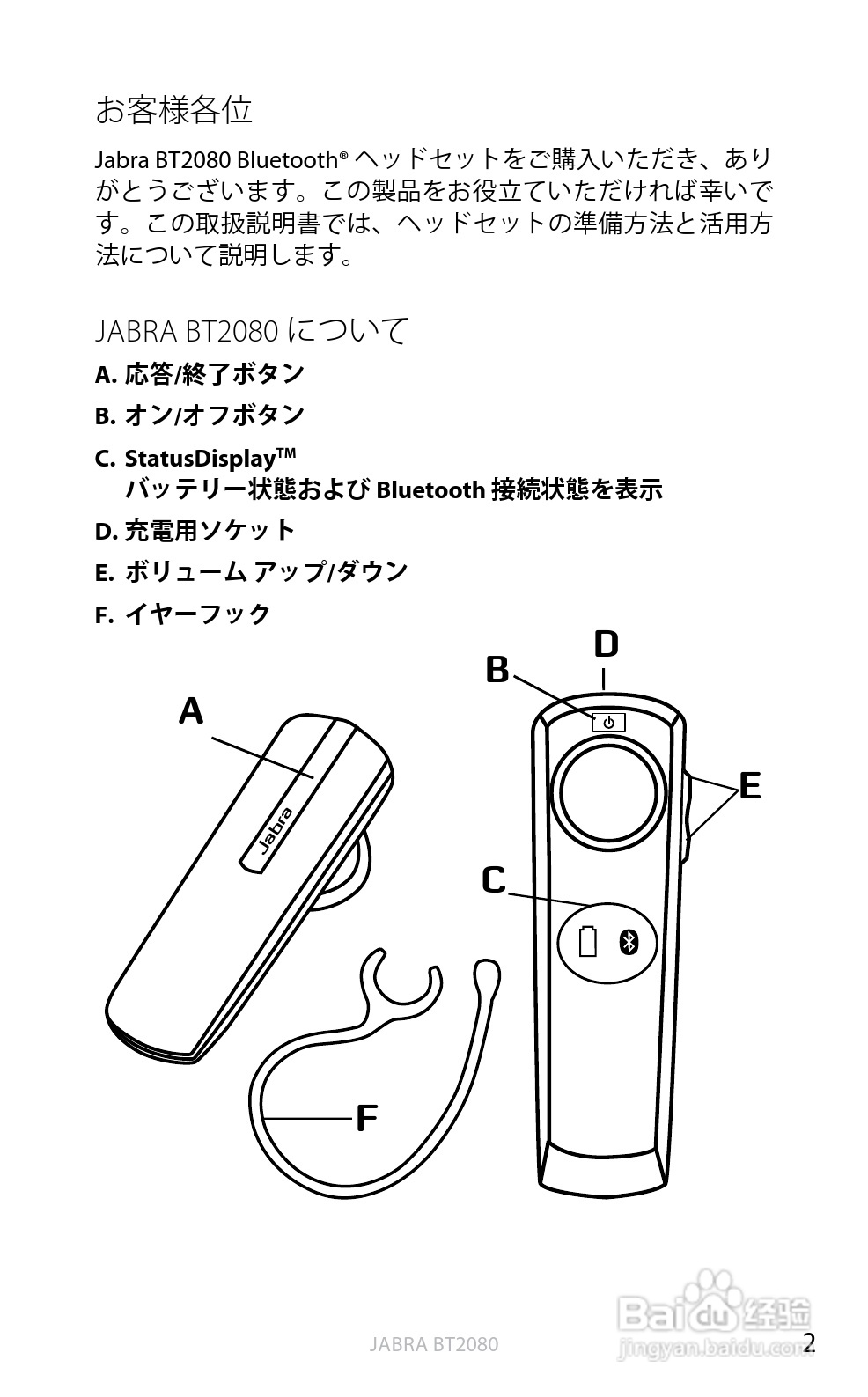 捷波朗BT2080蓝牙耳机使用说明书:[44]