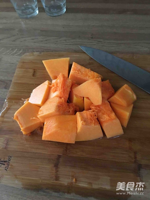 南瓜小米粥的做法