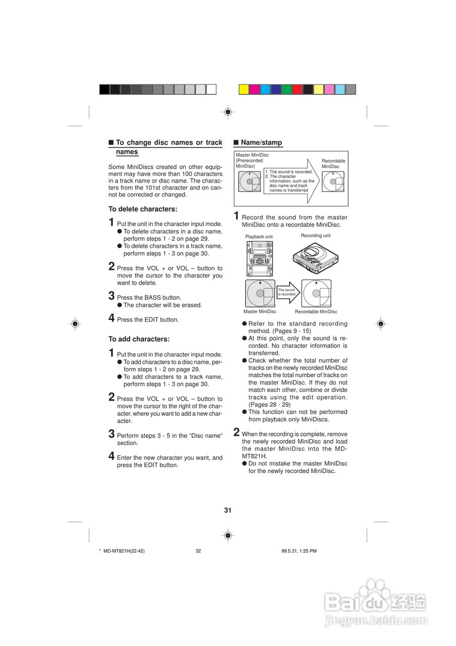 夏普MD-MT821H数码影音使用说明书:[4]