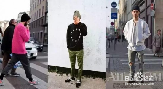 男士帽子搭配法--针织帽子