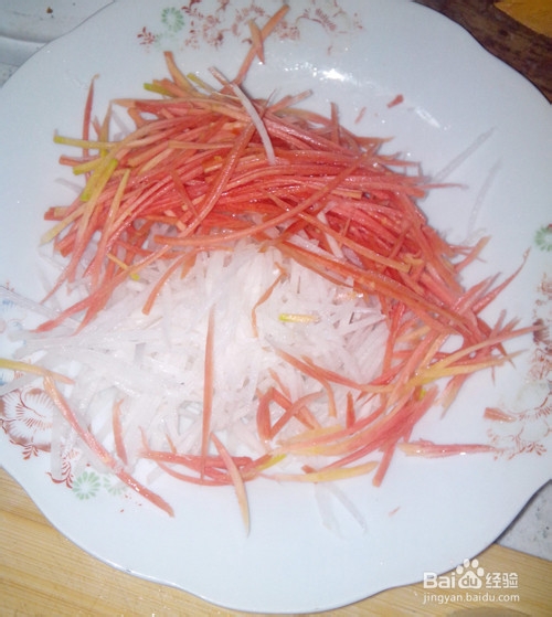 凉拌三丝做法，爽口又下饭的开胃凉菜。