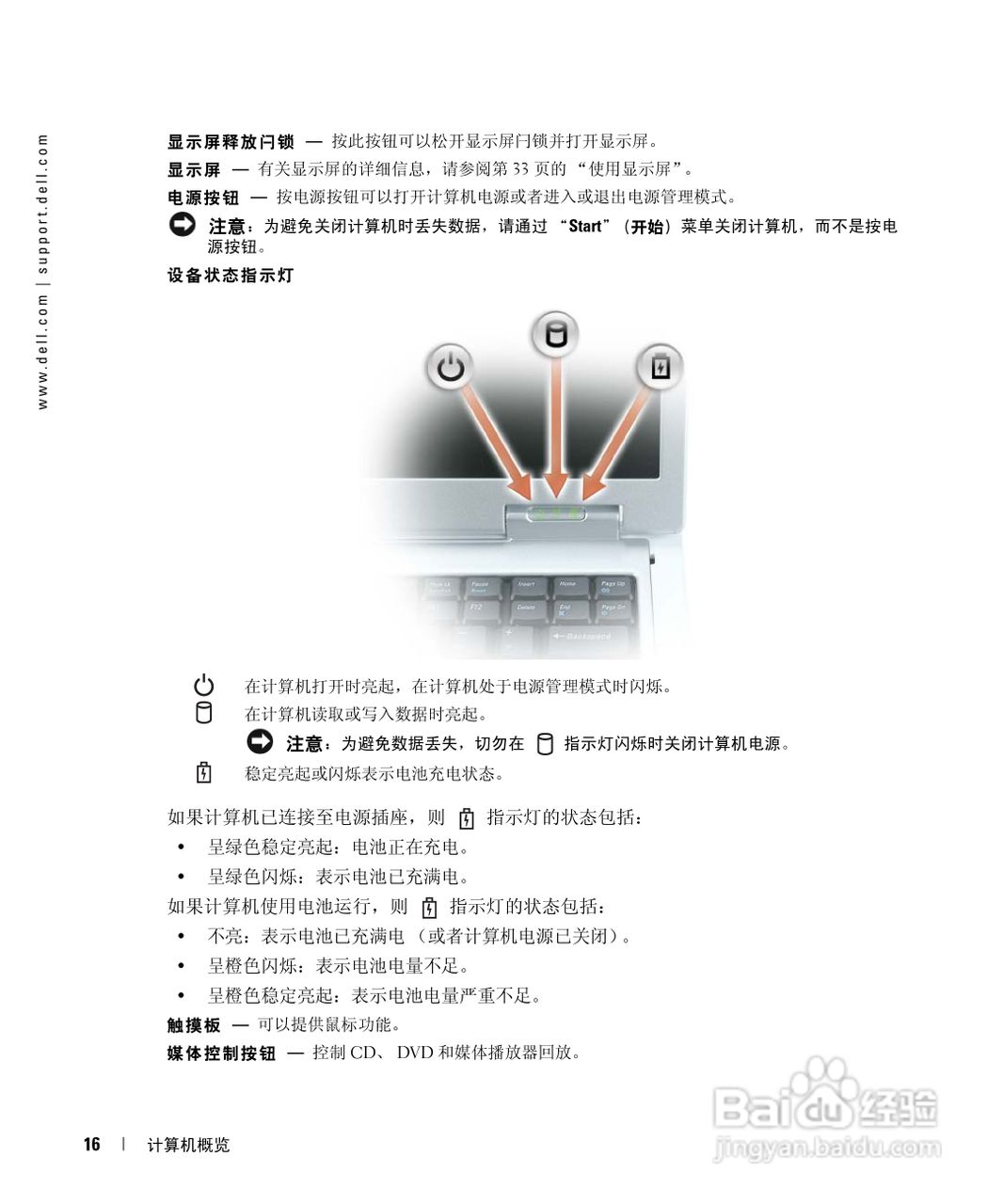 戴尔Inspiron 630m笔记本电脑使用说明书:[2]