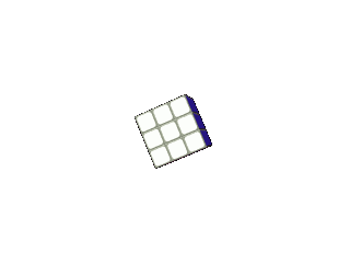 在ulead cool 3d中给魔方添加放大扭曲特效