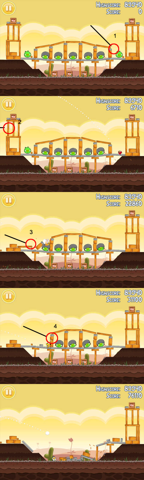 愤怒的小鸟图文攻略2