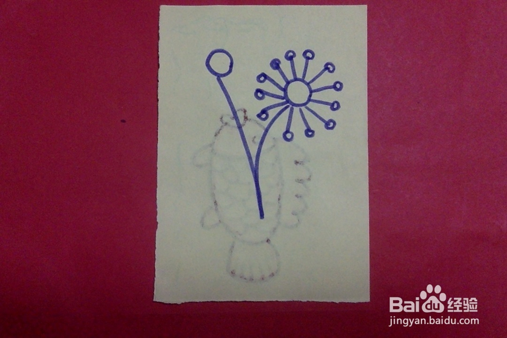 简笔画怎么画花朵儿的画法儿童入门 十四