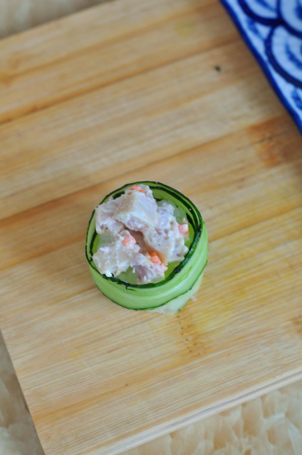 金枪鱼肠黄瓜寿司