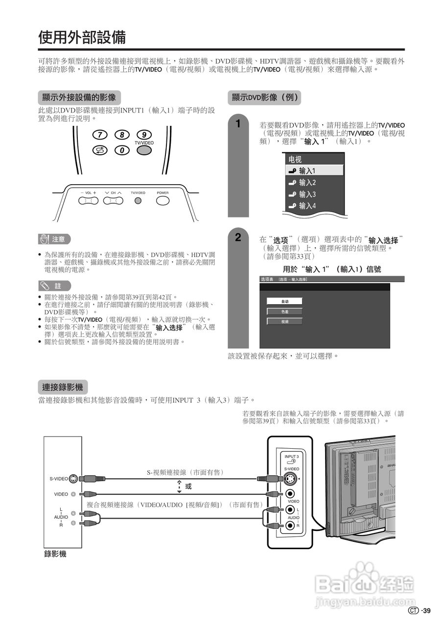 声宝LC-32BX5H型液晶电视机说明书:[4]