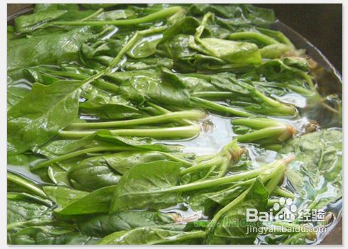 菠菜拌香干的做法