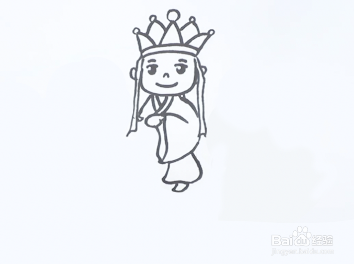 唐僧骑马怎么画