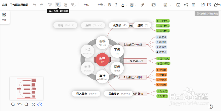 思维导图怎么画？利用模板绘制思维导图方法介绍