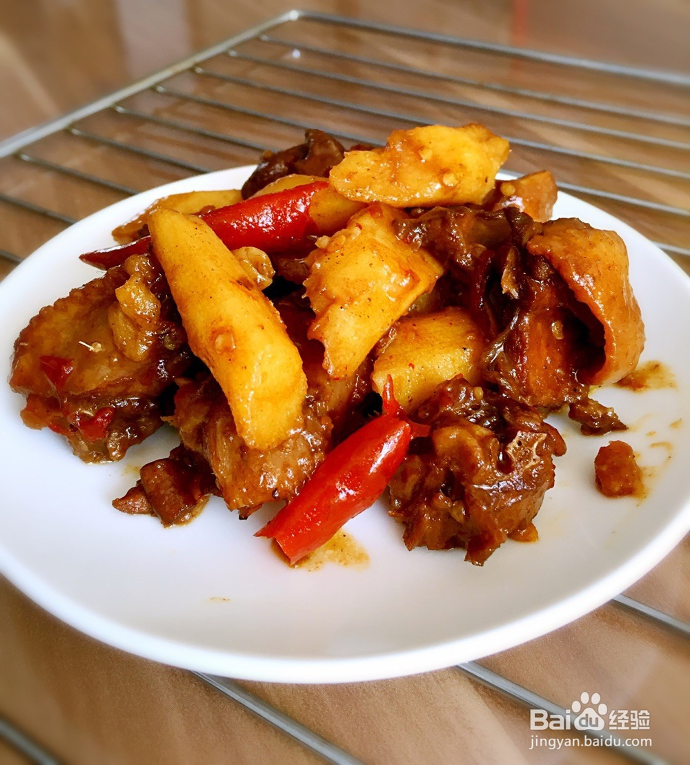 鸡子烧山药的做法