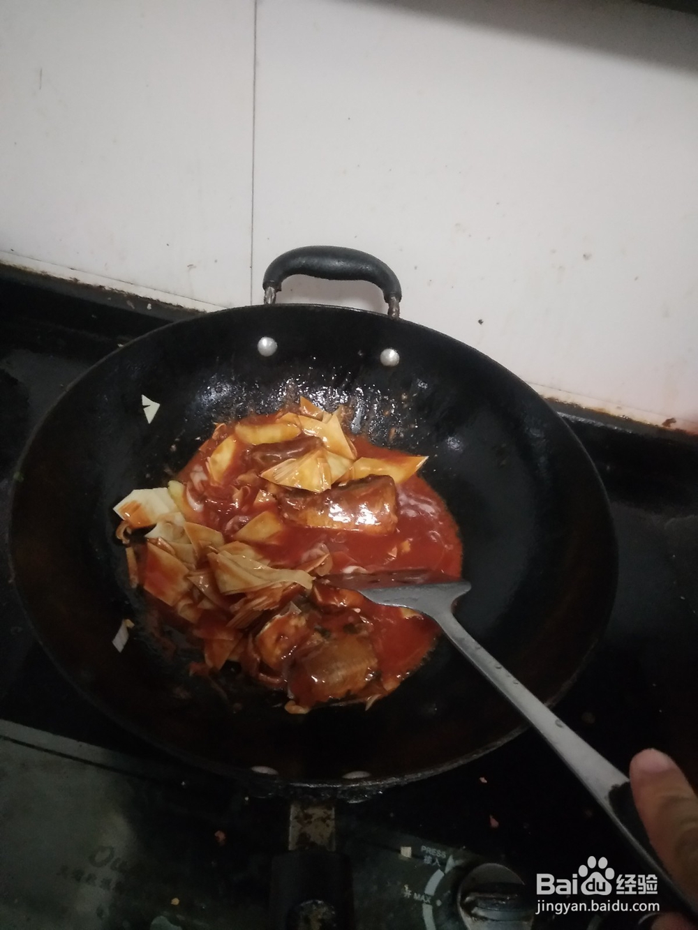 沙丁鱼炒千张