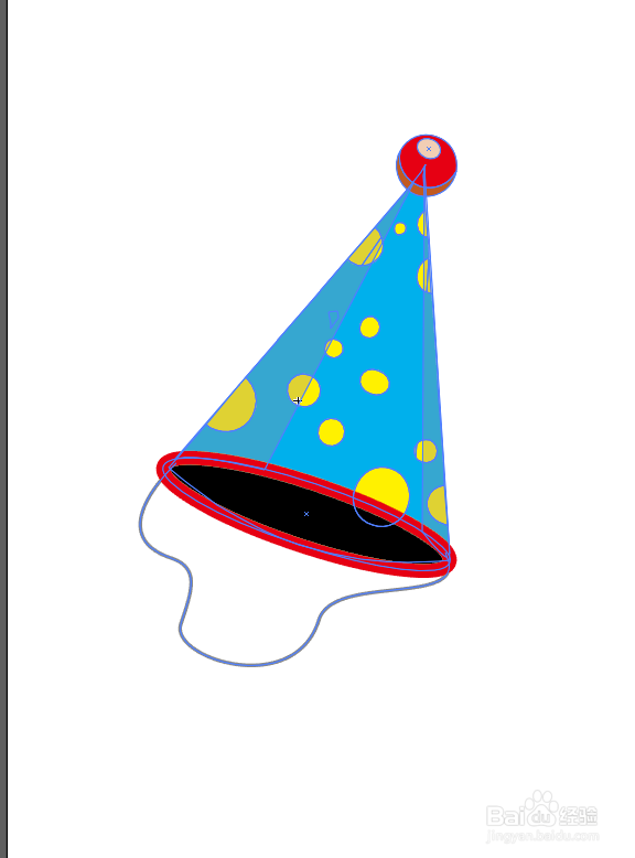 AI如何绘制聚会帽？