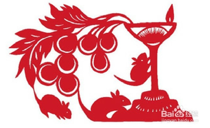 教你如何剪纸：[12]老鼠和蛇的剪法