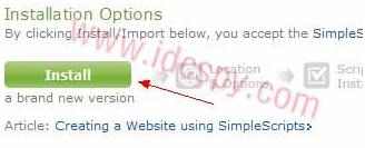 bluehost主机通过Fantastico自动安装WP程序