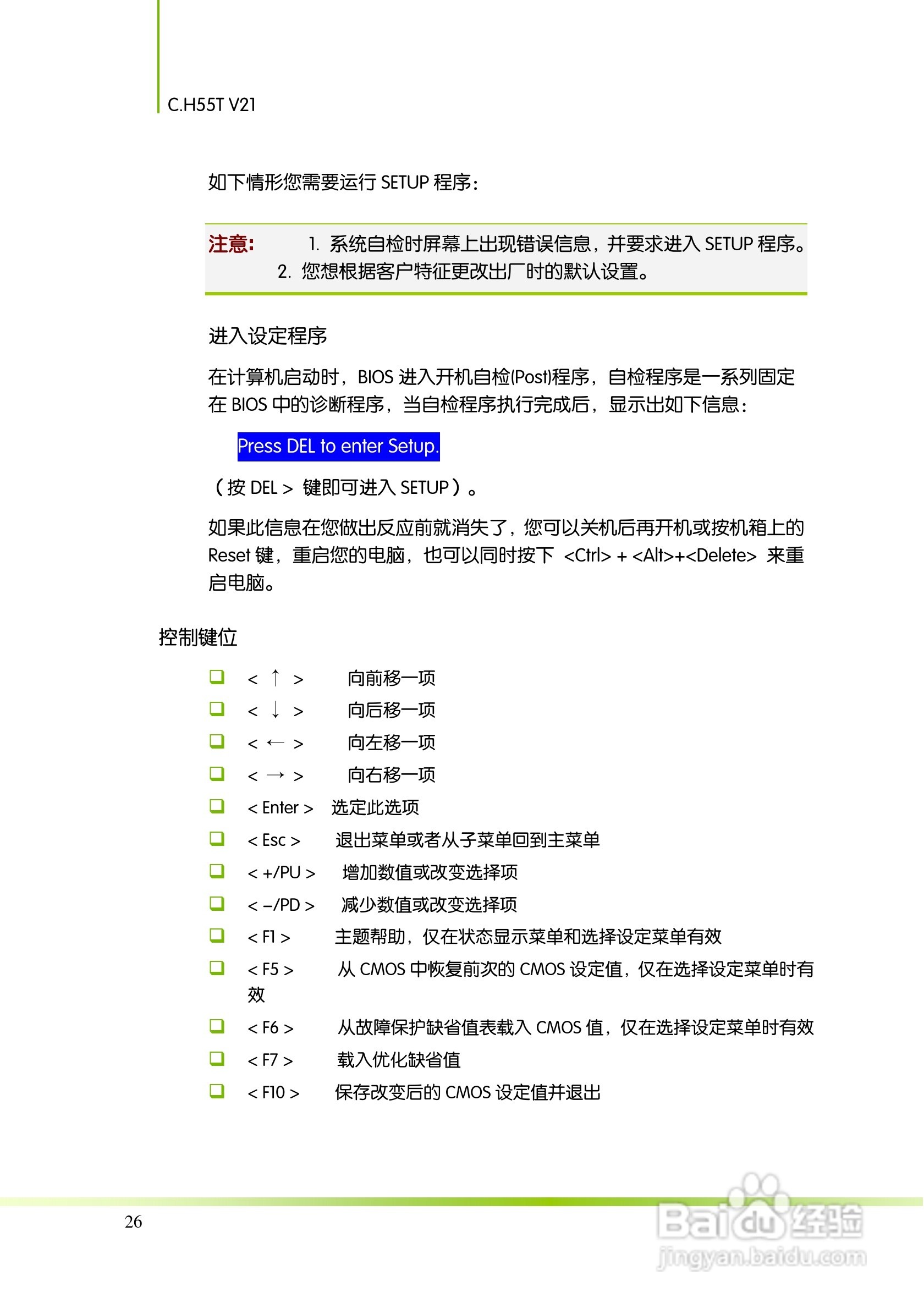 七彩虹C.H55T V21主板说明书:[4]