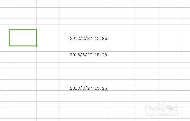 excel/WPS表格如何插入自动更新的时间