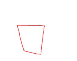 一盒爆米花怎么画