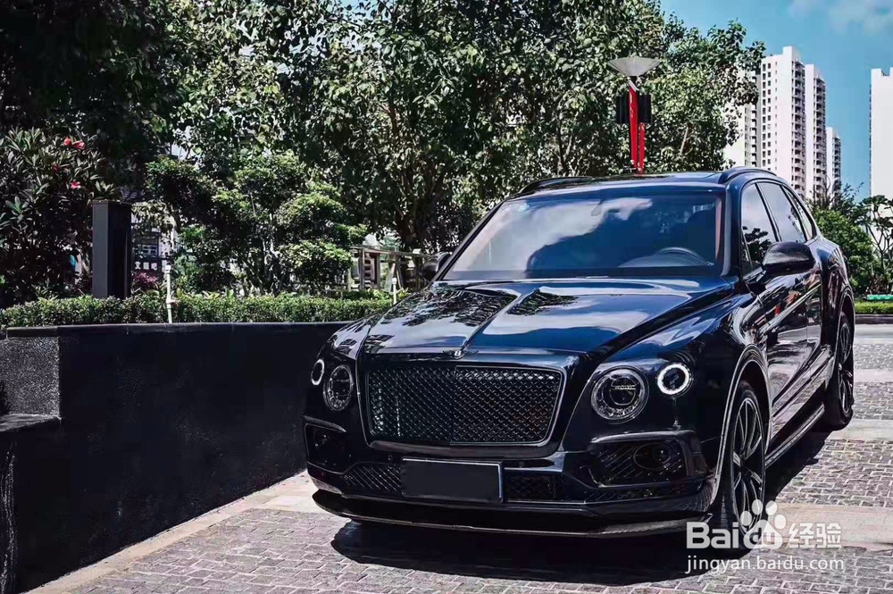 宾利添越改装碳纤维限量版小包围，小改怡情款