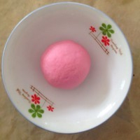 可爱彩色蔬菜包子