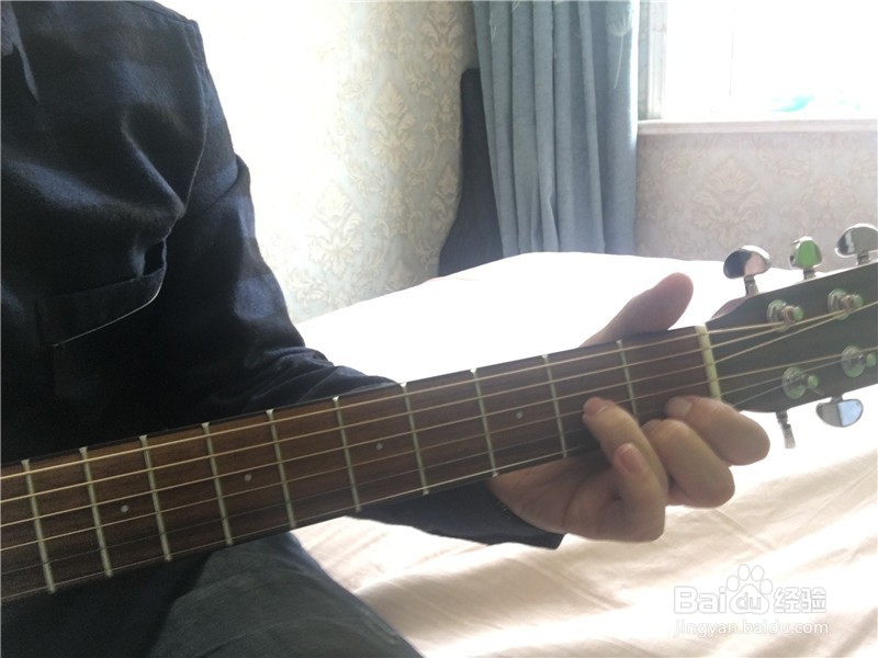 后来C调吉他谱简易弹法教学