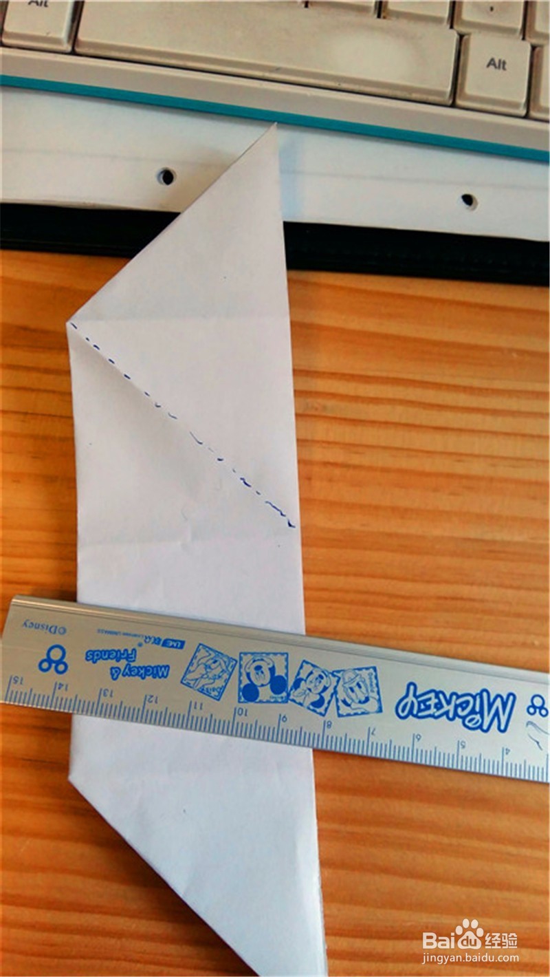 趣味折纸---小白兔的折法