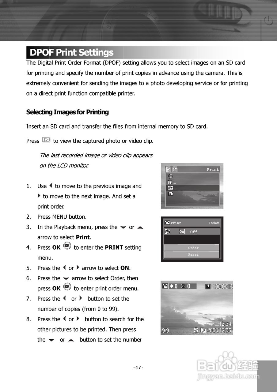 JENOPTIK JD 6.0 z3 MPEG4数码相机说明书:[5]