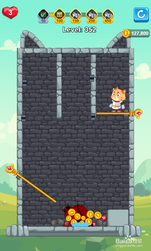 怎样让超级猫顺利通过Level 352