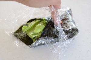 三明治饭团的做法