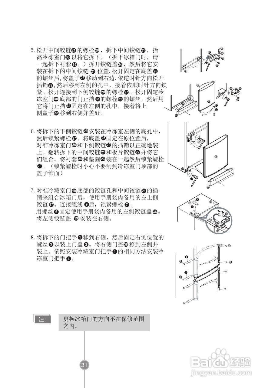 LG GR-M30PEN冰箱使用说明书:[4]