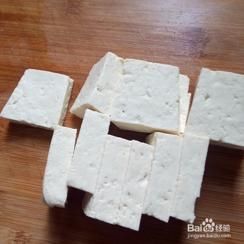 小朋友的最爱番茄酱烧豆腐片