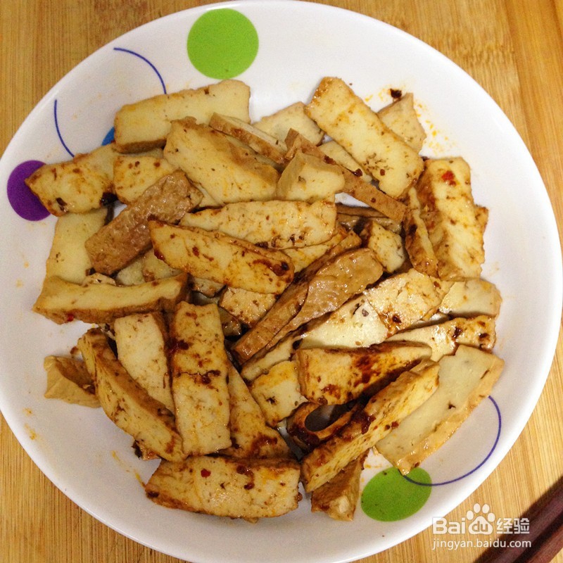 肉末蒸豆腐干的家常做法