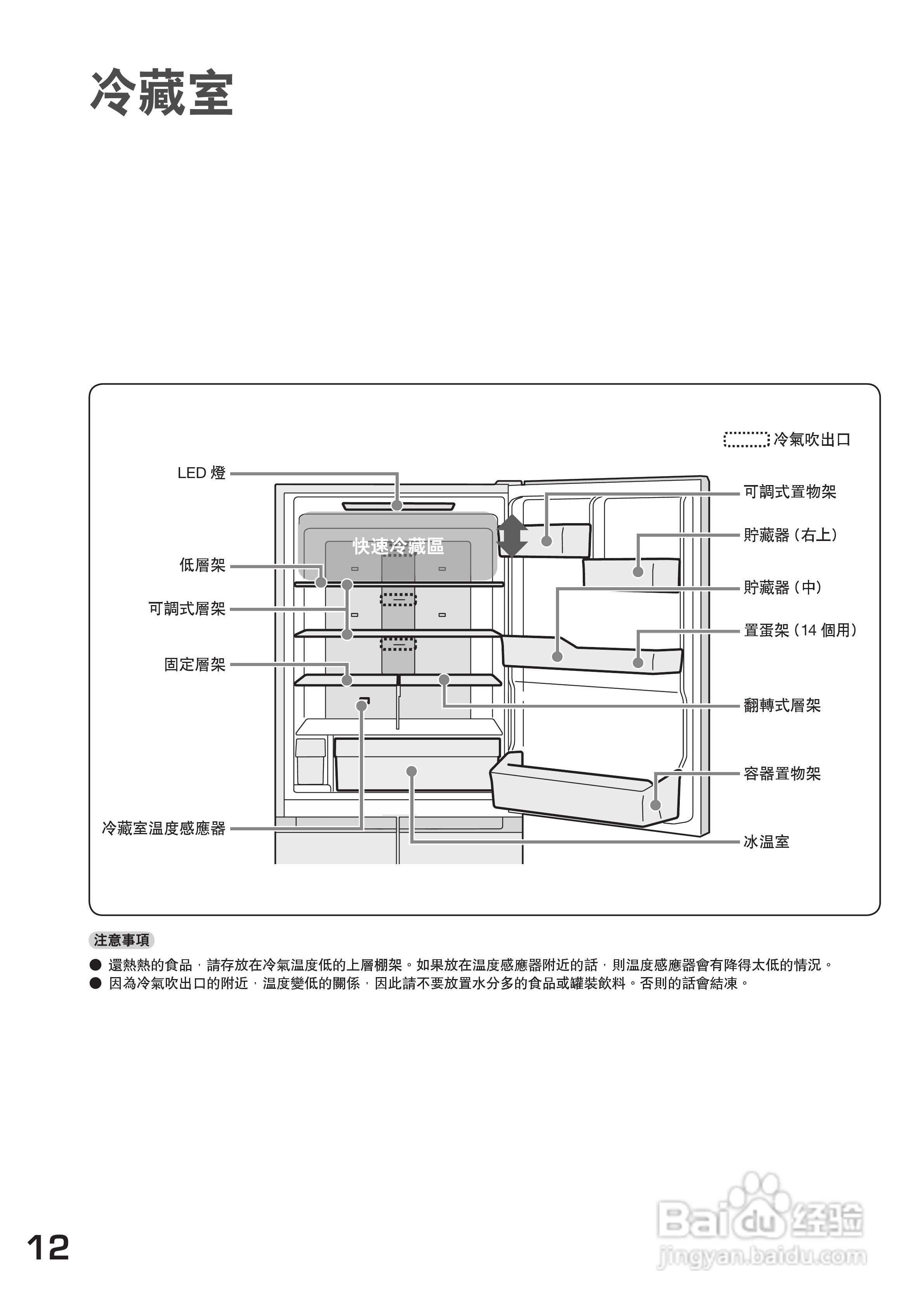 日立R-S42AMJL电冰箱使用说明书:[2]