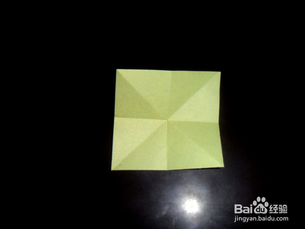 如何折叠双正方形