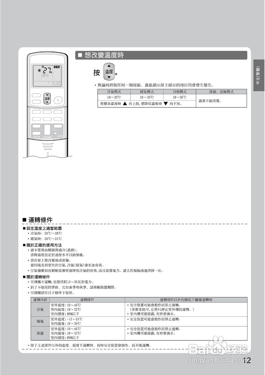 大金FTX(K)S20/25/30JVLT空调说明书:[2]