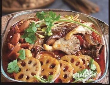 在家为自己制作一份辣红颜麻辣烫