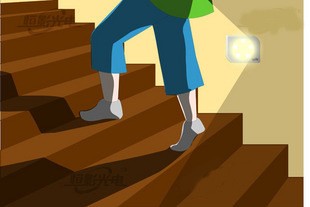 LED感应地脚灯简介与安装