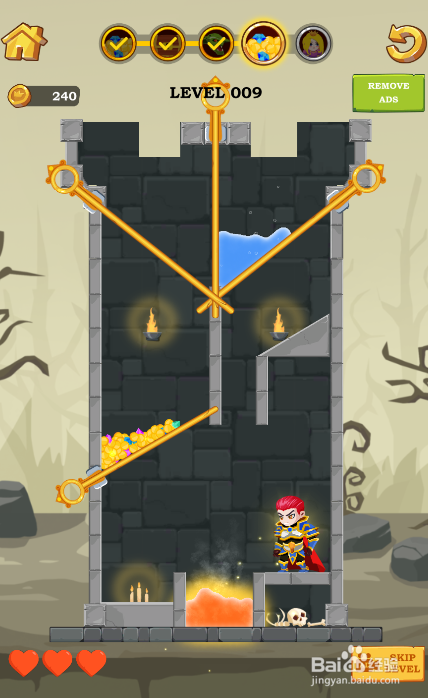 Majestic Hero Online的LEVEL 009怎样过关