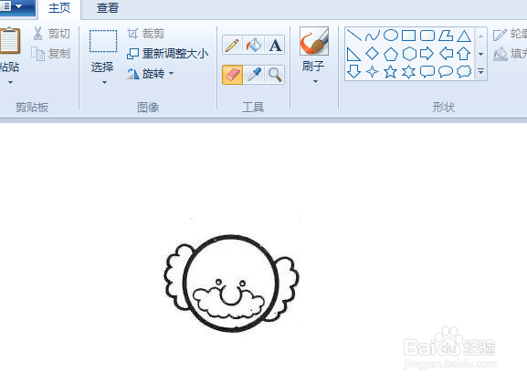 用电脑画老医生简笔画