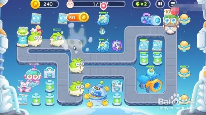 保卫萝卜4太空穿越50关攻略视频