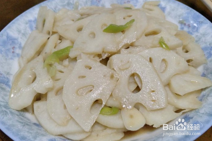 怎样炒莲藕最好吃？