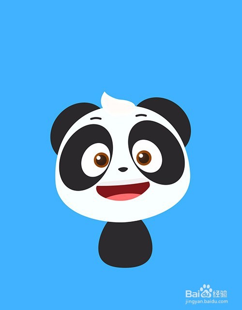 使用Photoshop绘制动漫卡通熊猫