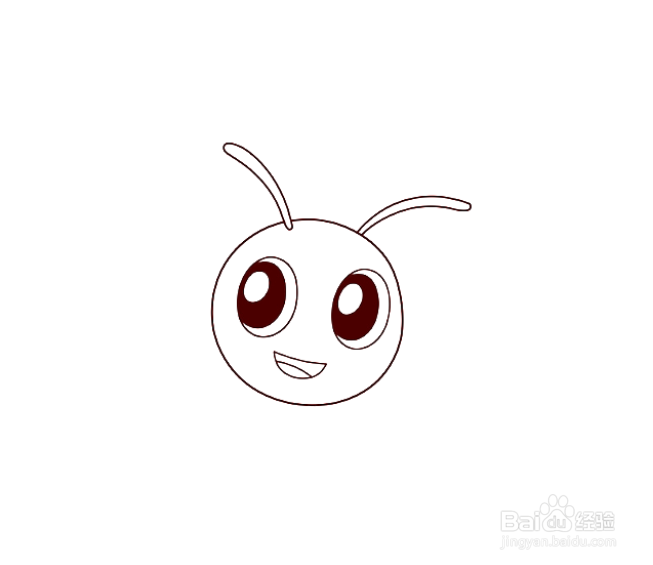 如何画萤火虫的简笔画