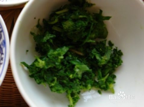 爱心早餐：菠菜饼的做法