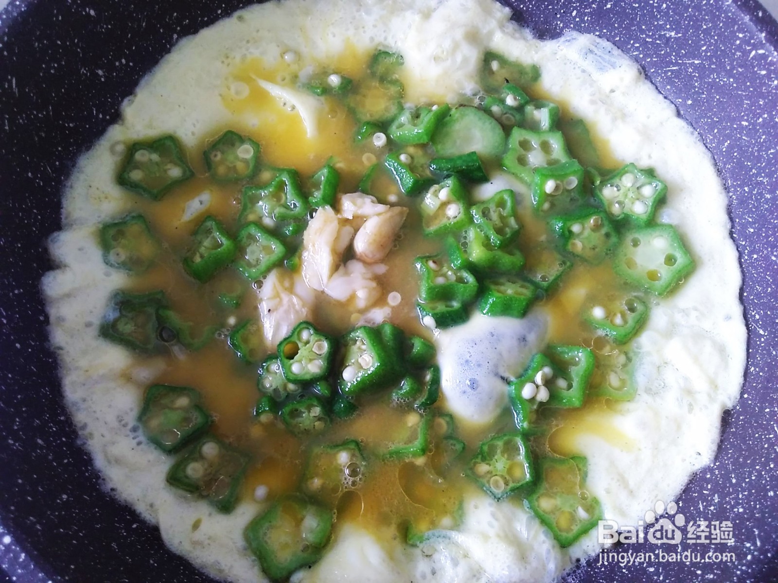 秋葵和鸡蛋怎么做好吃？