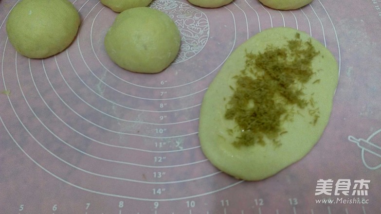 肉松面包的做法