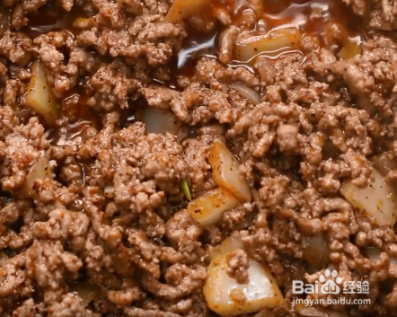 乳酪玉米面牛肉蛋糕