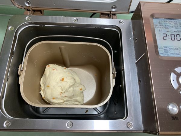 汤种法糖渍橙皮面包