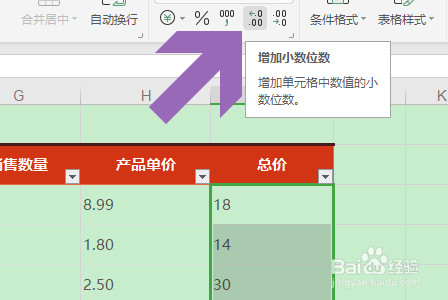 WPS表格如何一键四舍五入？