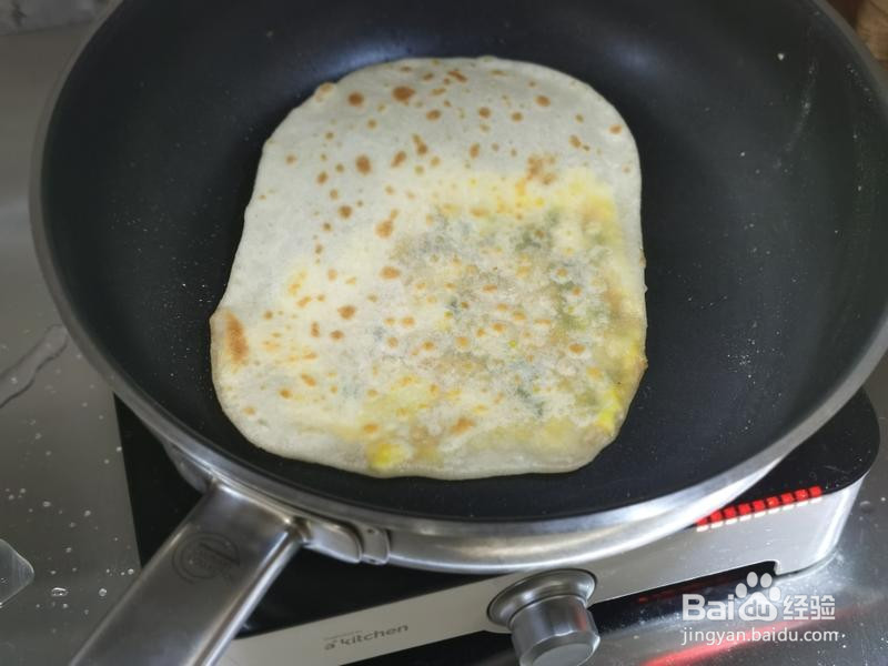 鸡蛋灌饼的做法